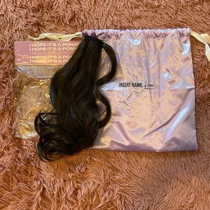 Insert Name Here Lily Pony in Dark Brown